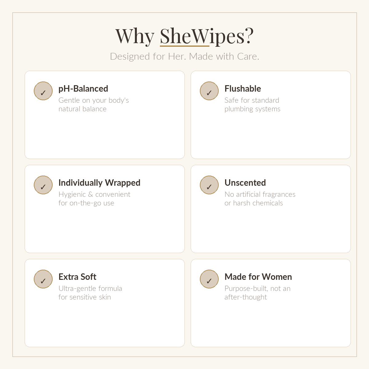 SheWipes Original