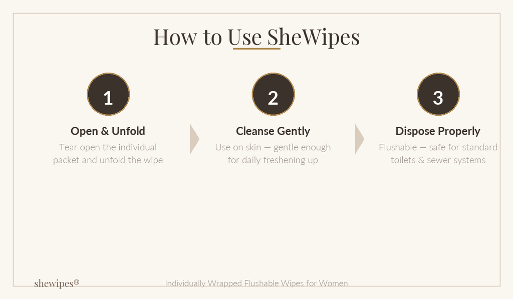 SheWipes Original